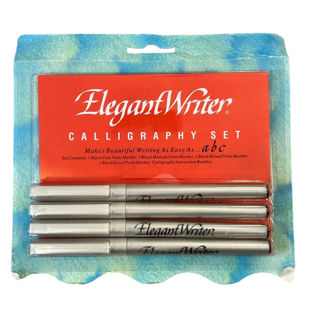 Speedball Elegant Writer 2880 Vintage Calligraphy Set New NOS